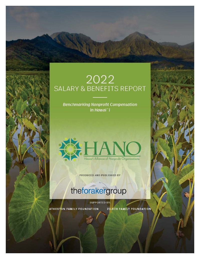 2022 Hawaiʻi Nonprofit Compensation Report